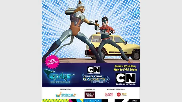 Cartoon Network brings new episodes of its first local superhero CGI series 'Ekans – Ek Se Badhkar Snake'