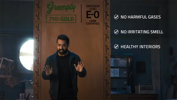 Greenply Industries launches new campaign featuring Jr. NTR for Zero Emission product range
