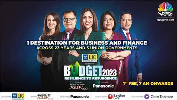 CNBC-TV18 to present special programming line-up 'Budget 2023: Resilience to Resurgence'