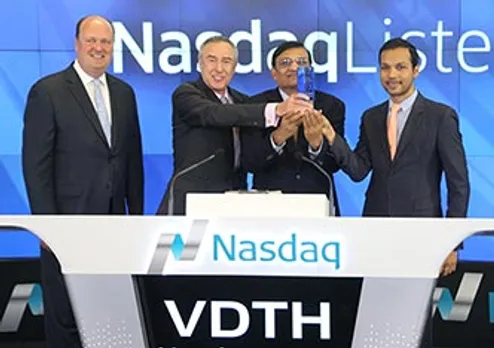 Videocon d2h becomes first Indian media company to ring the opening bell at Nasdaq