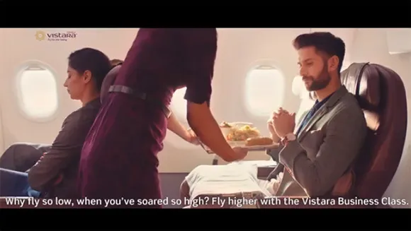 Why settle for second best when you can fly the best, says Vistara in new spot