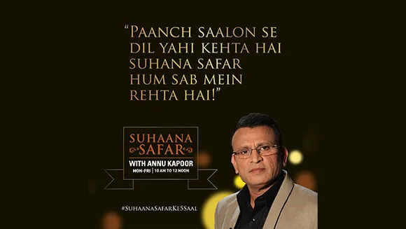 Big FM's Suhaana Safar with Annu Kapoor completes five years