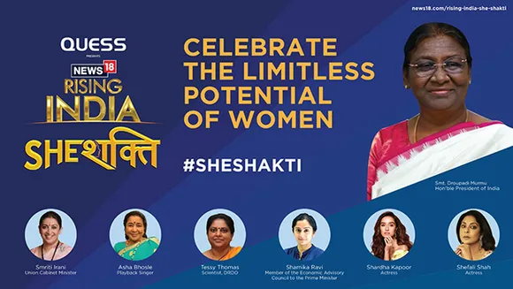 News18's 'Rising India - She Shakti' conclave to celebrate contribution of women trailblazers