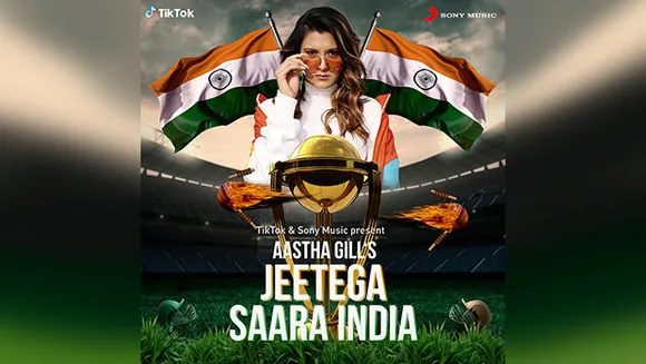 TikTok teams up with Sony Music artist Aastha to create World Cup Anthem 'Jeetega Saara India'