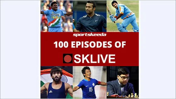 Sportskeeda's chat show SKLive hits 100th episode