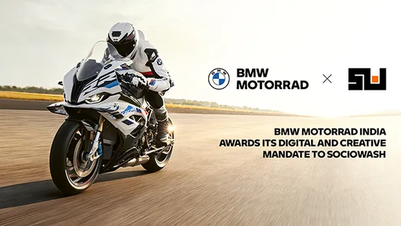 BMW Motorrad India awards its digital and creative mandate to Sociowash