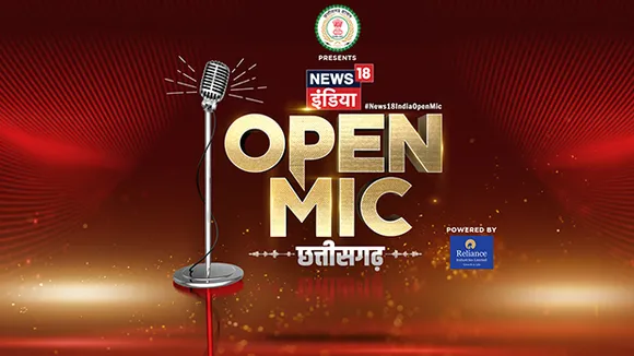 News18 India to present 'News18 India Open Mic Chhattisgarh'