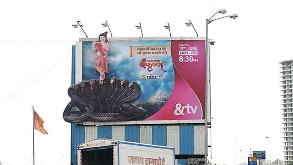 &TV's new show Paramavatar Shri Krishna gets innovative outdoor buzz