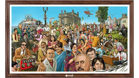 BBDO India's poster for ZeeMelt 2020 pays tribute to India's memorable TV shows, gives a feeling of nostalgia