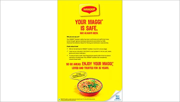 Maggi in soup again: How print comes to the rescue