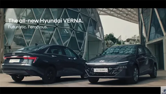 New Verna delivered by a spaceship to Earth in Hyundai's latest campaign