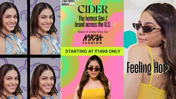Nykaa Fashion's campaign featuring Alaya F announces onboarding of fashion brand Cider on the platform