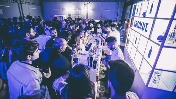 Absolut launches its first Art Bar in India