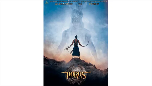 Content creators of Porus will keep show's IP rights, a first for television