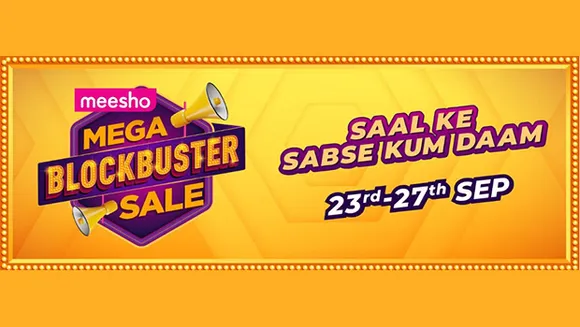 Sideways launches multi-starrer campaign for Meesho's Mega Blockbuster Sale