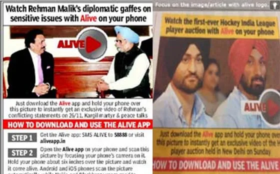 TOI launches Alive app, India's first AR newspaper experience