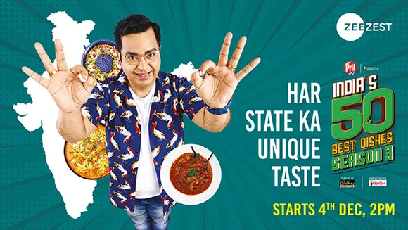 Zee Zest returns with 'India's 50 Best Dishes' Season 3