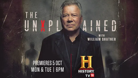 HistoryTV18 to explore 'The UnXplained with William Shatner'