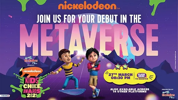 “Alpenliebe Eclairs Plus presents Nickelodeon Kids' Choice Awards 2021” to provide an awards screening experience in Metaverse