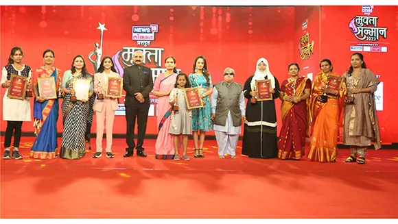 News18 Lokmat felicitates the women achievers of Maharashtra at 'Mukta Sanman' awards