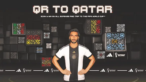 adidas' scannable ad film 'QR to Qatar' for FIFA World Cup features Ranveer Singh