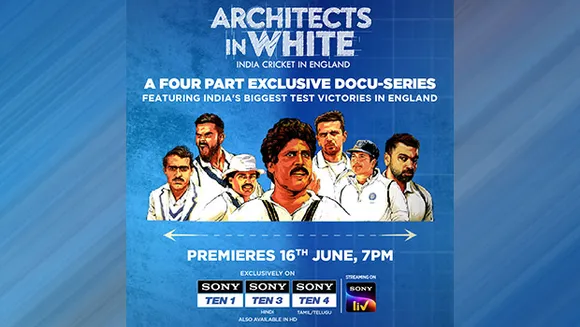 Sony Sports Network to showcase Team India's greatest Test wins through 'Architects in White – India Cricket in England' docuseries