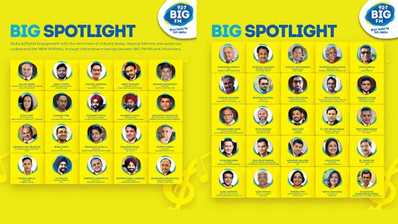 Big FM's interactive show 'Big Spotlight' brings leaders across industries to inspire listeners during Covid 