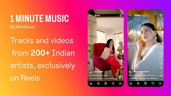 Instagram partners with over 200 Indian artists for new music property '1 Minute Music'