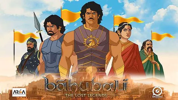 Baahubali's animated version on Colors