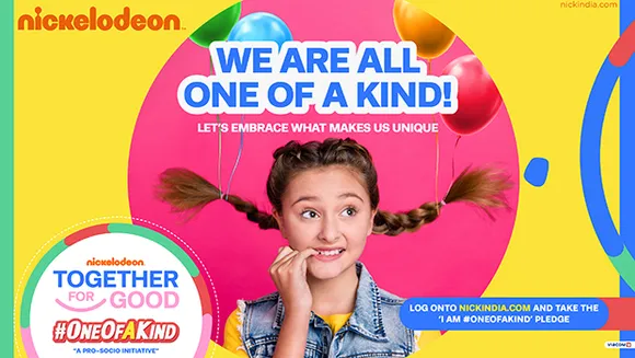 Nickelodeon's latest edition of 'Together For Good' urges kids to embrace their individuality