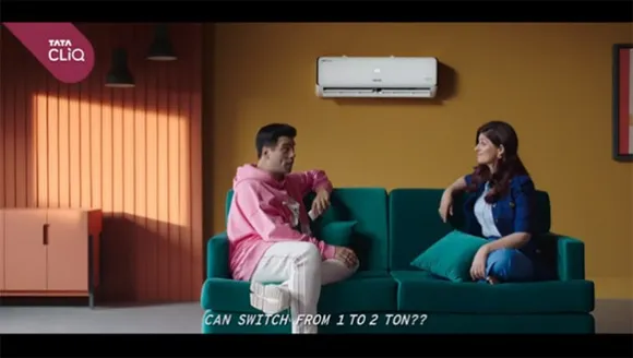 Karan Johar and Twinkle Khanna engage in witty banter for Tata CLiQ's summer campaign