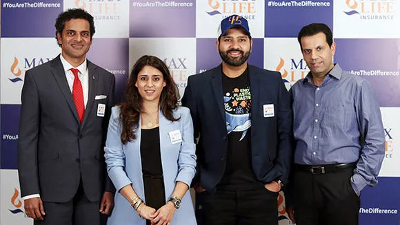 Max Life Insurance onboards cricketer Rohit Sharma and wife Ritika Sajdeh as brand ambassadors