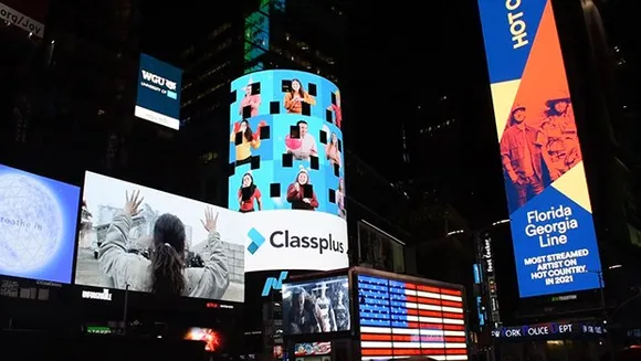 Classplus' Time Square campaign invites people to “Join the Clan”