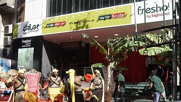 bigbasket unveils 'Fresho' store in Bengaluru, enters offline retail sector