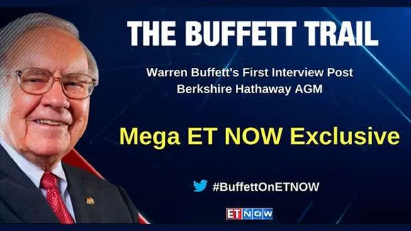 Warren Buffett exclusive on ET NOW