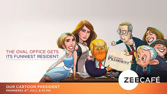 Zee Café to present 'Our Cartoon President', an animated satire on Trump administration