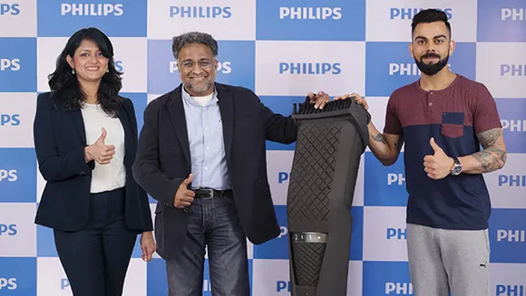 Virat Kohli takes the baton for Philips India's male grooming products as brand ambassador