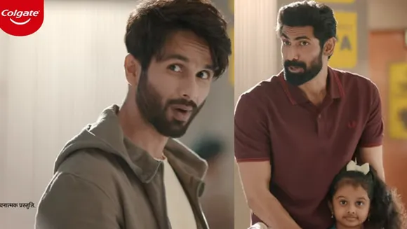 Shahid Kapoor & Rana Daggubati spread awareness about the importance of strong teeth in Colgate's new campaign