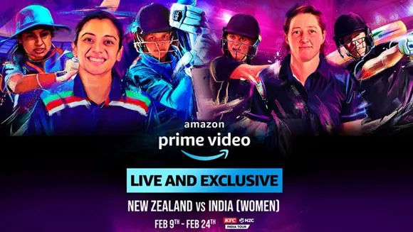 Amazon Prime Video gears up to present live action from Indian women's cricket team's tour of New Zealand
