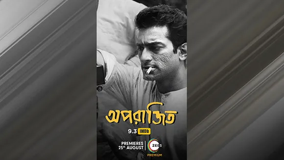 Zee5 to present digital premiere of blockbuster Bengali film 'Aparajito – The Undefeated'