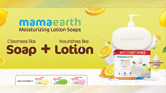 Mamaearth forays into personal wash category with moisturising lotion soaps