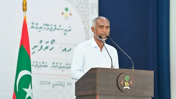 President Muizzu Announces Ungoofaaru's Transformation into an Urban Centre Amidst Atoll Tour