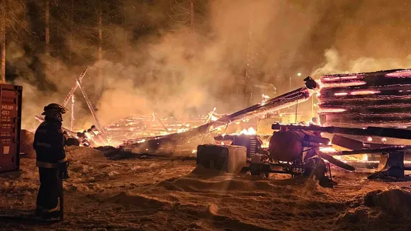 Devastating Blaze Wipes Out Historic Business Block in Noxon, Montana, Impacting Community