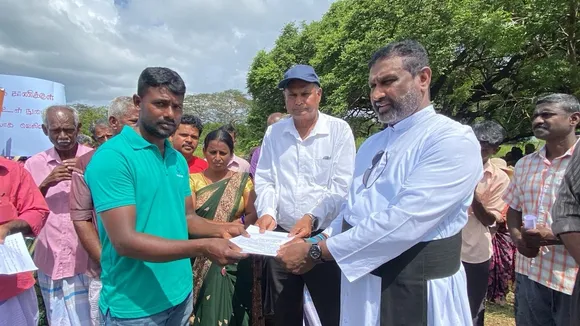 Tamils in Mannar Rally with 5,000 Postcards to President Wickremesinghe for Land Return