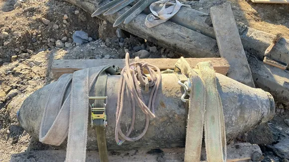 WWII Relic Unearthed: 250-Kilogram Bomb Discovered During Train Station Upgrade in Slovenia