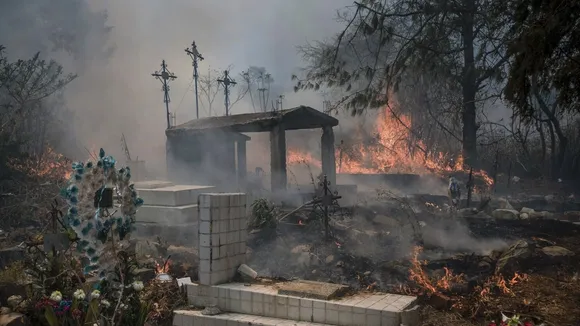 Firefighters Battle Wildfires in Mexico's Protected Areas Amid Drought