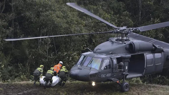 Tragedy Strikes Antioquia: Helicopter Crash Claims Lives of Four Colombian Officers