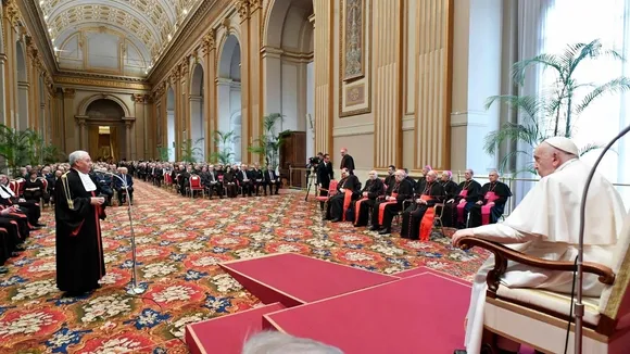 Pope Highlights Courage in Justice Administration at 95th Judicial Year Inauguration
