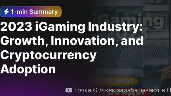 iGaming Boom 2023: Crypto Integration Spurs 38% Market Growth Amid Younger Player Surge