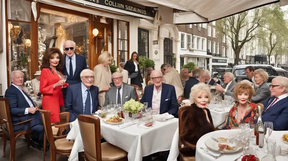 Joan Collins, 90, Enjoys Boozy Lunch with Michael Caine and Family in Chelsea